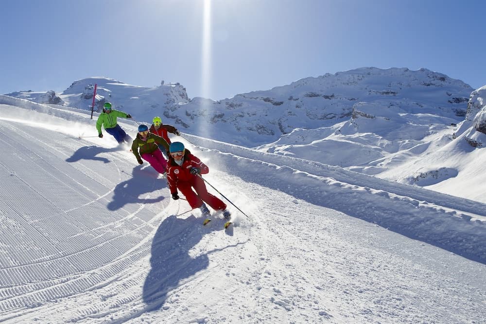 Skiing