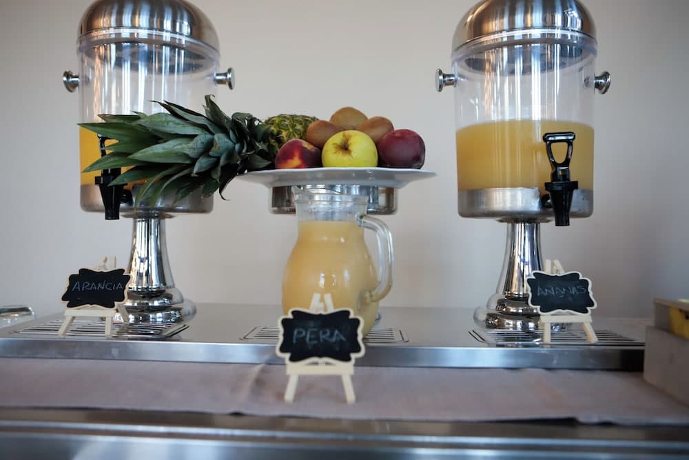 Breakfast buffet