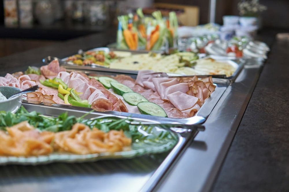 Breakfast buffet